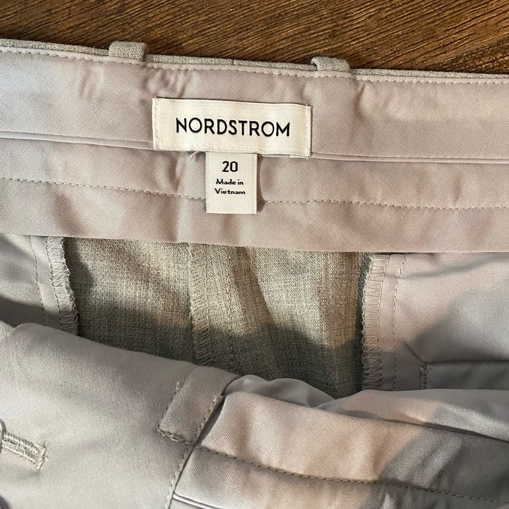 Nordstrom Heather Grey straight leg pants - Picture 5 of 6